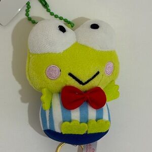Sanrio Keroppi Plush Keychain/Charm